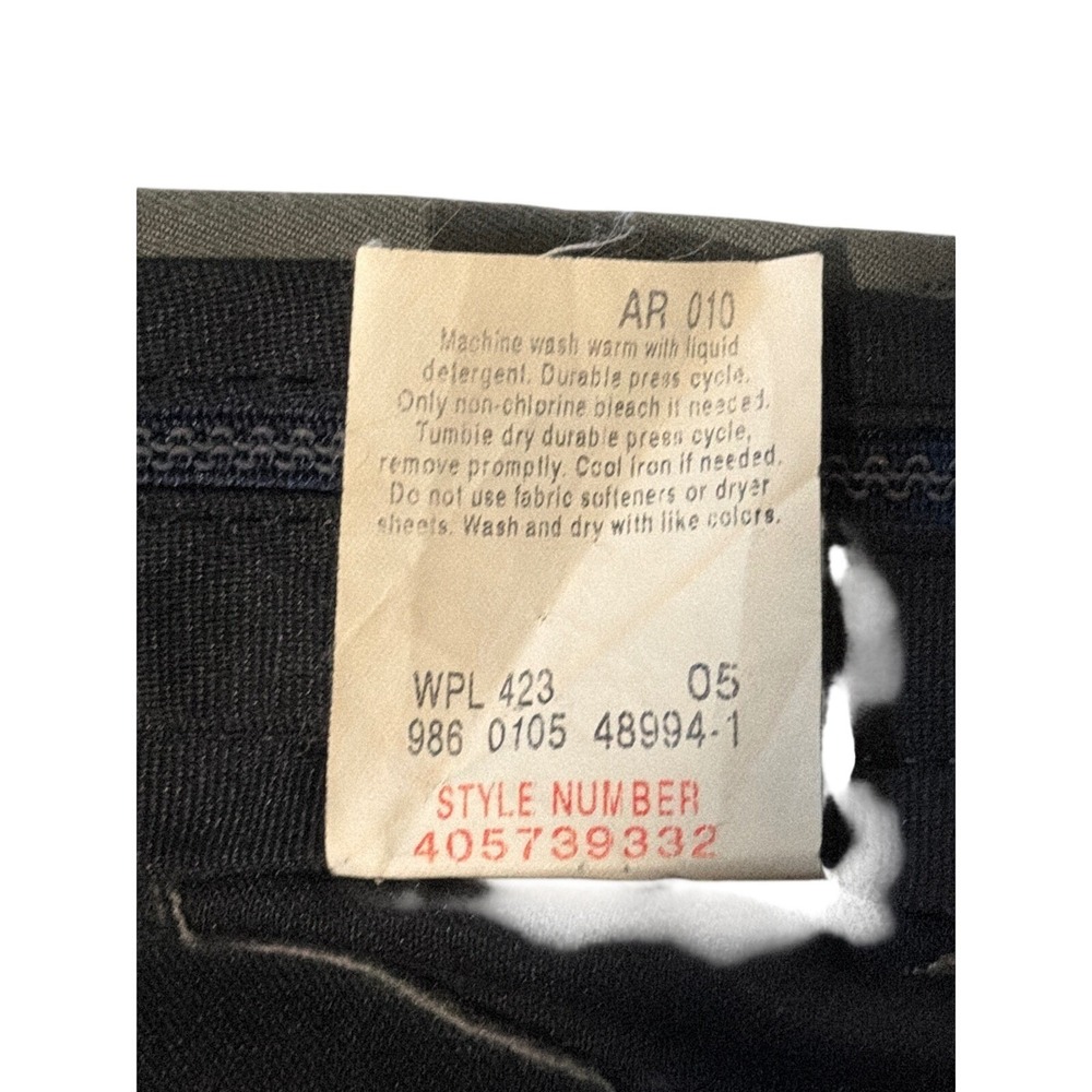 Dockers Golf Mens Pleated Cuffed Microfiber Dress Pants Olive Green 36x34 - Picture 7 of 7